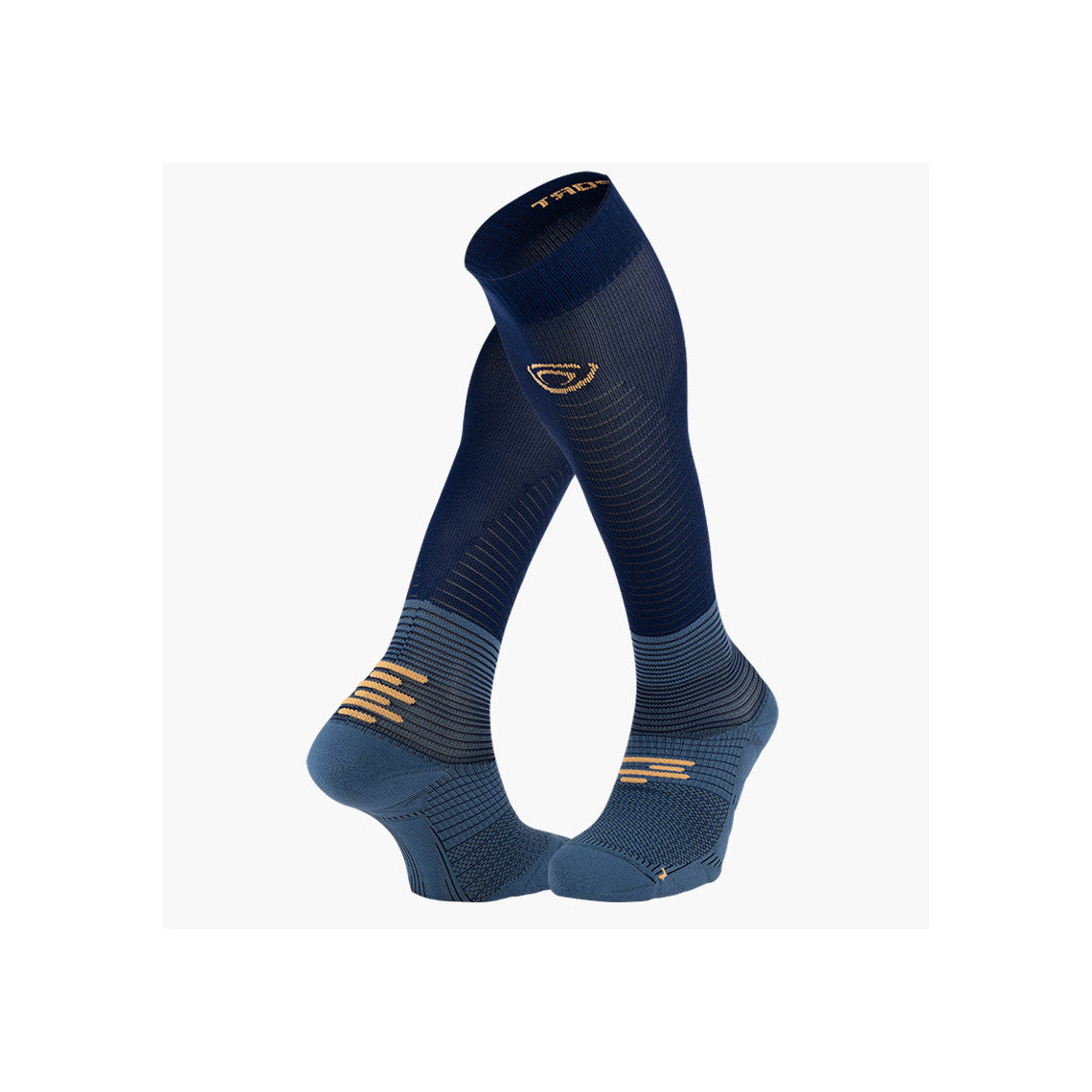 BV Sport RUN MARATHON compression socks blue
