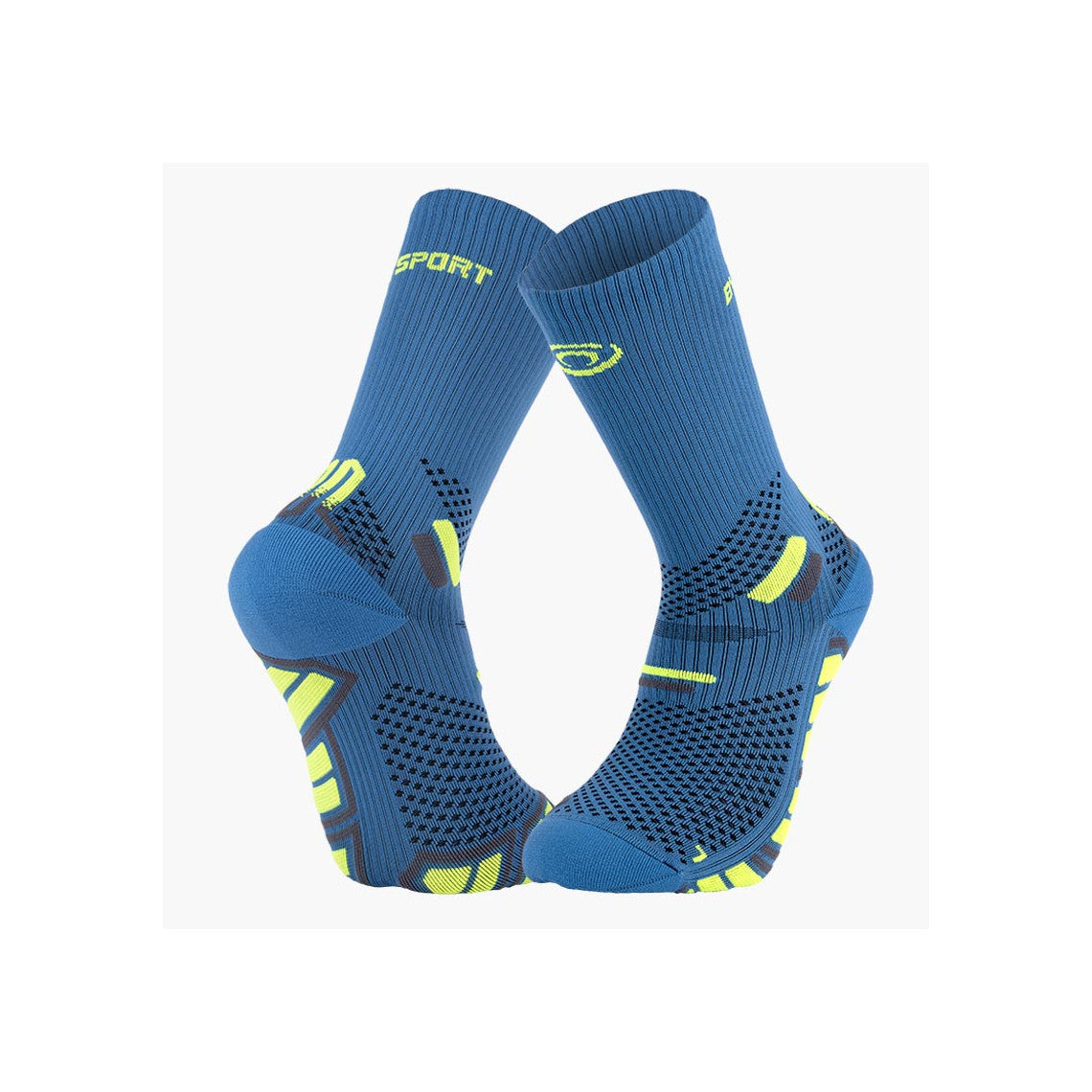 BV Sport TRAIL ULTRA HIGH socks blue/yellow